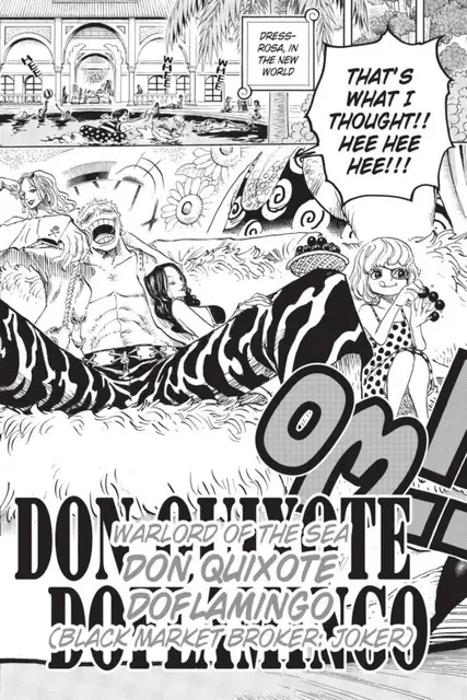 doflamingo joker label — payoff
