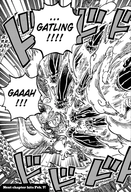 gatling yonko — payoff