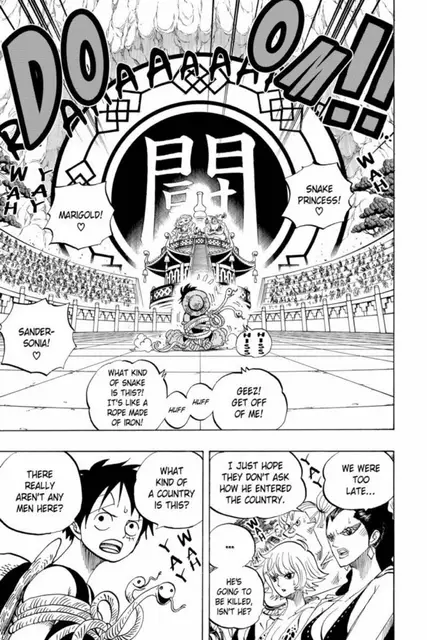 luffy exec crowd — payoff