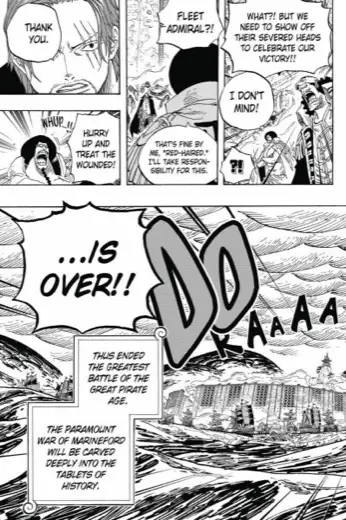 marineford war bookend — payoff
