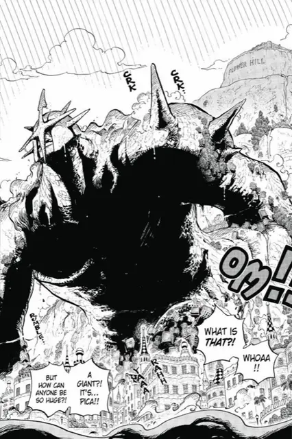 pica colossus — payoff